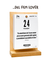 Il Calendario Top del Cinema - 2026 - Per gli amanti dei Film e del Cinema - Sostegno in Legno + Inserto A6: 10x14cm