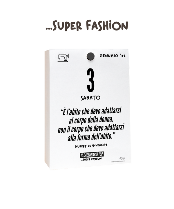 Il Calendario Top della Moda 2026 - Ideale per gli appassionati della moda e del fashion - Inserto A6: 10x14cm