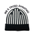 Cappellino con cashmere del Tifoso Juventino - Bianconero - Berretto morbido di qualità premium - Made in italy