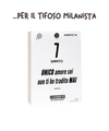 Il Calendario Top del Tifoso Milanista 2026 - Ideale per i veri tifosi rossoneri - Solo inserto A6: 10x14cm
