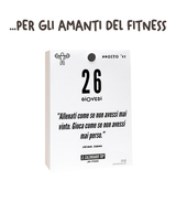 Il Calendario Top del Fitness - 2027 - Ideale per gli amanti del Fitness, Benessere, Palestra - Inserto A6: 10x14cm