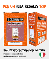 Il Calendario Top del Sagittario 2027 - Oroscopo by Luigi Torres Cerciello - Sostegno in Legno + inserto A6 a colori: 10x14cm