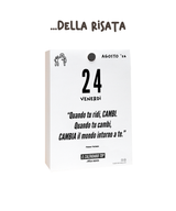 Il Calendario Top della Risata 2027 - ideale per regalare positività e risate - Inserto A6: 10x14cm