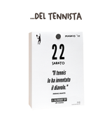 Il Calendario Top del Tennista - 2027 - Inserto A6: 10x14cm