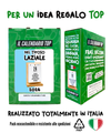 Il Calendario Top del Tifoso Laziale 2026 - Ideale per i veri tifosi biancocelesti - Sostegno in Legno + inserto A6: 10x14cm