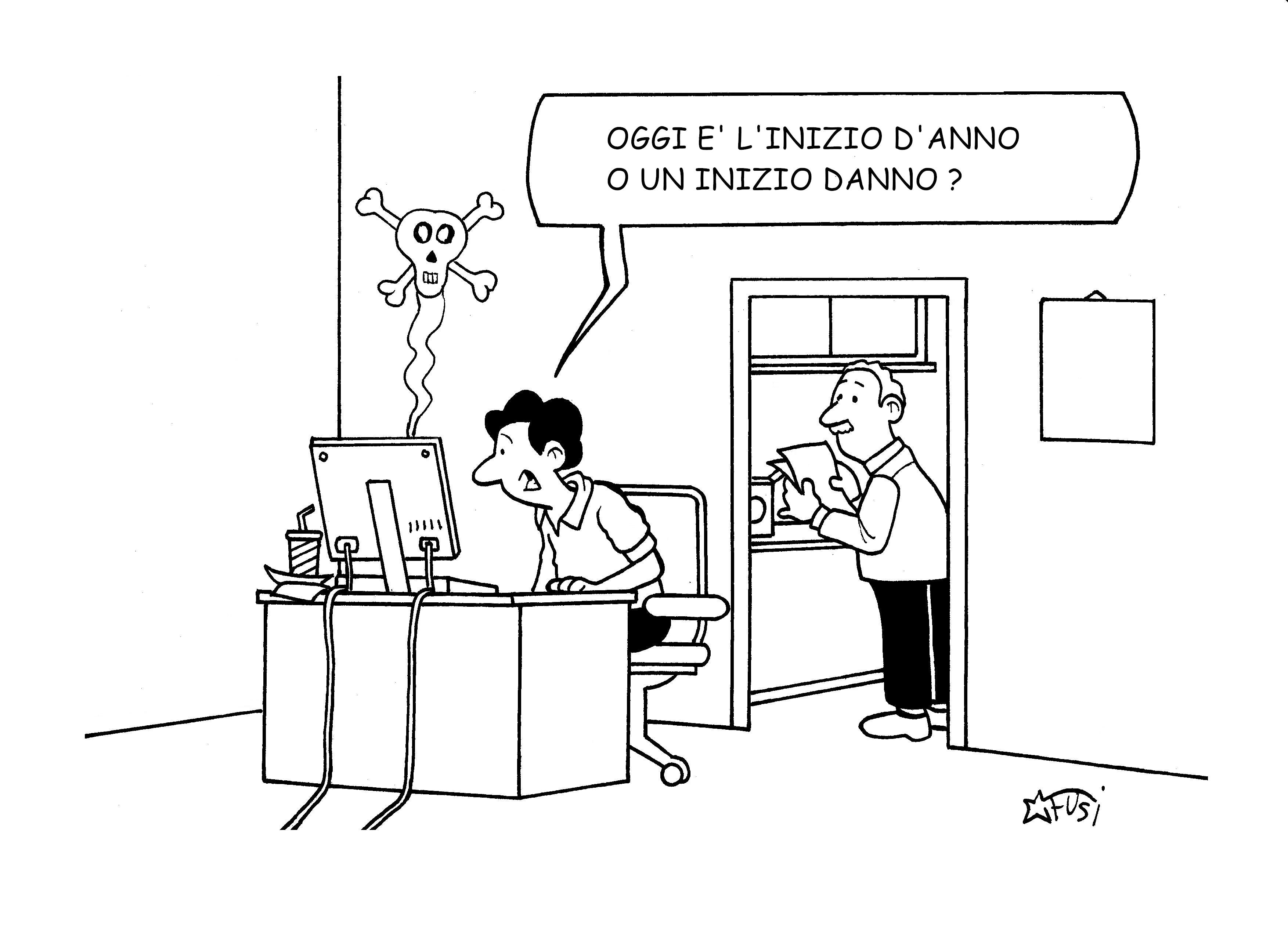 Il Calendario Top del Buonumore - 365 Vignette, battute ideale per regalare buonumore e sorrisi | Vignettista: Marco Fusi - Sostegno in Legno + Inserto A6: 10x14cm