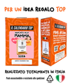 Il Calendario Top dedicato alla Mamma - ogni giorno frasi simpatiche e aforismi da regalare alla tua Mamma - Sostegno in Legno + Inserto A6: 10x14cm