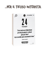 Il Calendario Top del Tifoso Interista 2027 - Ideale per i veri tifosi nerazzurri - Solo inserto A6: 10x14cm