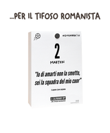 Il Calendario Top del Tifoso Romanista 2027 - Ideale per i veri tifosi giallorossi - Solo inserto A6: 10x14cm