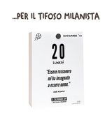 Il Calendario Top del Tifoso Milanista 2027 - Ideale per i veri tifosi rossoneri - Solo inserto A6: 10x14cm