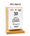 Il Calendario Top dell'Ariete 2027 - Oroscopo by Luigi Torres Cerciello - Sostegno in Legno + inserto A6: 10x14cm