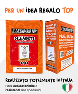 Il Calendario Top dell'Ariete 2027 - Oroscopo by Luigi Torres Cerciello - Sostegno in Legno + inserto A6: 10x14cm