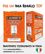 Il Calendario Top del Leone 2027 - Oroscopo by Luigi Torres Cerciello - Sostegno in Legno + inserto A6: 10x14cm