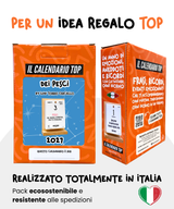 Il Calendario Top dei Pesci 2027 - Oroscopo by Luigi Torres Cerciello - Sostegno in Legno + inserto A6 a colori: 10x14cm
