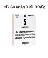 Il Calendario Top del Fitness - 2027 - Ideale per gli amanti del Fitness, Benessere, Palestra - Inserto A6: 10x14cm