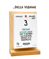Il Calendario Top della Vergine 2027 - Oroscopo by Luigi Torres Cerciello - Sostegno in Legno + inserto A6: 10x14cm