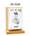 Il Calendario Top del Leone 2027 - Oroscopo by Luigi Torres Cerciello - Sostegno in Legno + inserto A6: 10x14cm