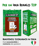 Il Calendario Top del Tifoso Granata 2027 - Ideale per i veri tifosi torinesi- Sostegno in Legno + inserto A6: 10x14cm