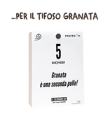 Il Calendario Top del Tifoso Granata 2027 - Ideale per i veri tifosi torinesi - Solo inserto A6: 10x14cm