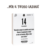 Il Calendario Top del Tifoso Laziale 2027 - Ideale per i veri tifosi biancocelesti - Solo inserto A6: 10x14cm