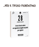 Il Calendario Top del Tifoso Fiorentino 2027 - Ideale per i veri tifosi viola - Solo inserto A6: 10x14cm
