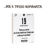 Il Calendario Top del Tifoso Romanista 2027 - Ideale per i veri tifosi giallorossi - Solo inserto A6: 10x14cm